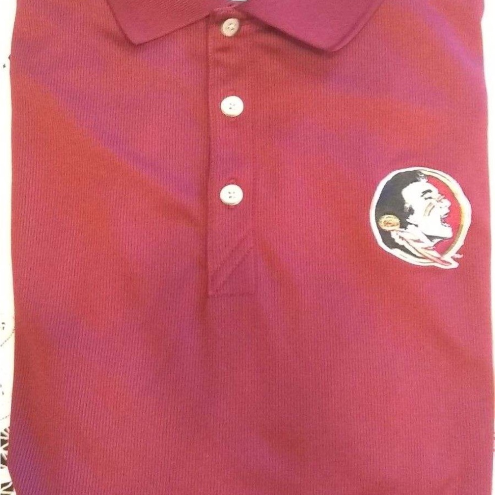 Cutter & Buck Florida State Polo Men’s Large, UPF, Go Noles